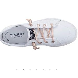 Leather sperry shoes